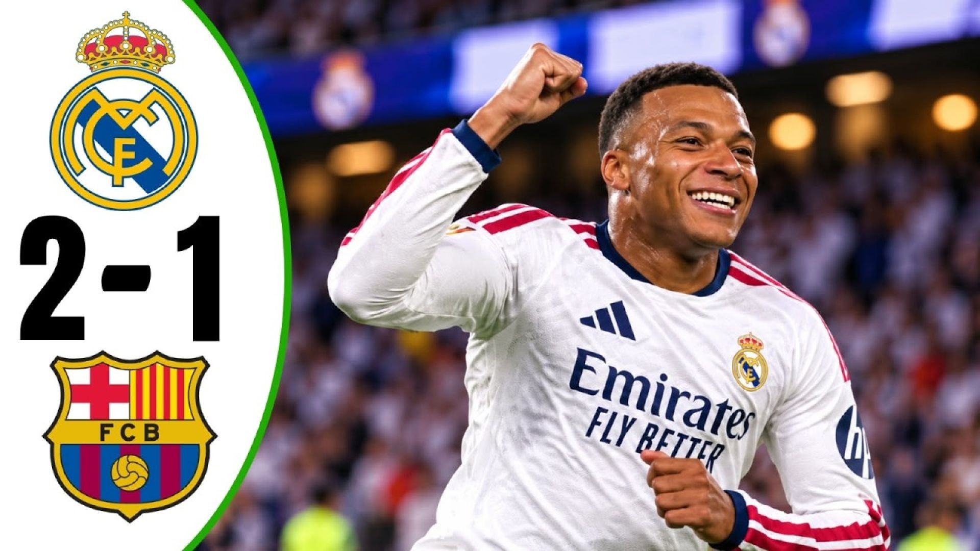Real Madrid vs. Barcelona match summary (2-1) – La Liga